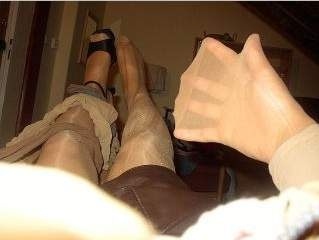 Pančuchy fetiš porno
