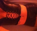 Red and black