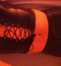 Red and black